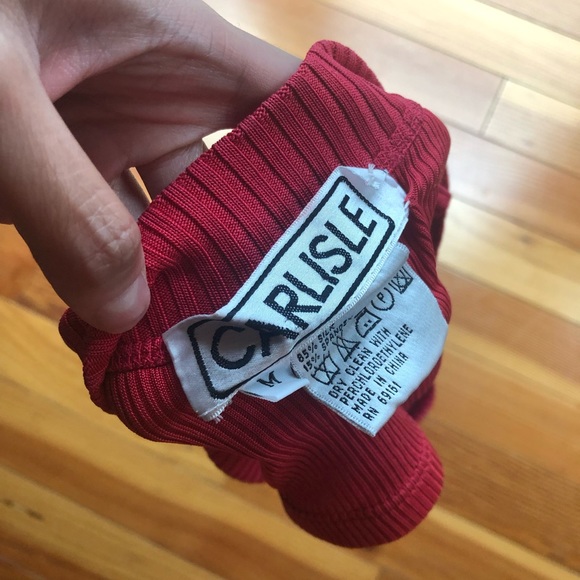 Red knit tank, y2k - Picture 3 of 3